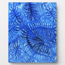 Cool coral photo plaque