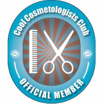 Cool Cosmetologists Club photo sculptures