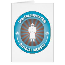 Cool Cosplayers Club Greeting Card