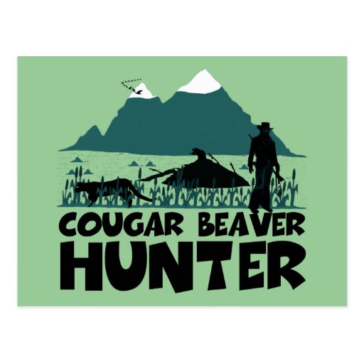 Cool cougar post cards