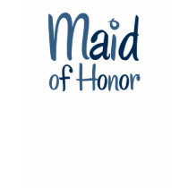 Cool Country Maid of Honor T-Shirt by bridalboutique Cool Country Maid of Honor T-Shirt