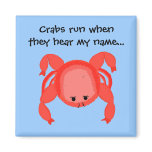 Cool Crab Saying Magnet