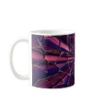 Cool cracked purple mug