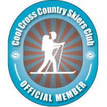 Cool Cross Country Skiers Club photo sculptures