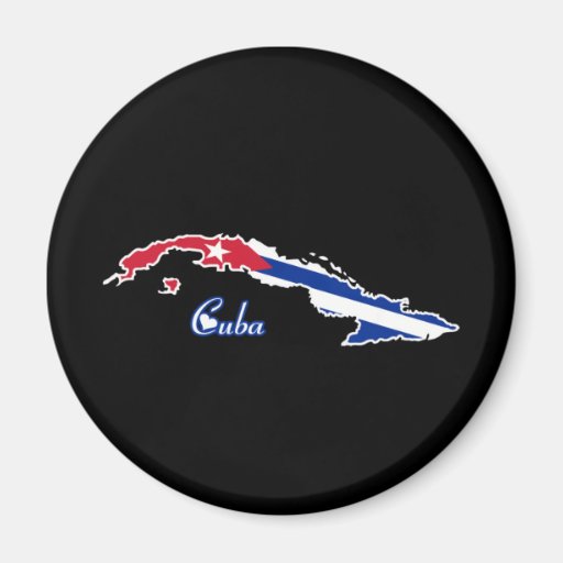 Cool Cuba Fridge Magnet