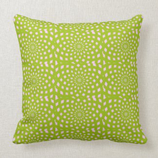 Cool Customizable Green Design Pillow