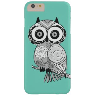 Cool Cute Unique Hipster Groovy Owl Teal