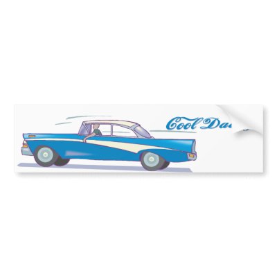 Cool Daddy Bumber Sticker Bumper sticker by kawaiishirts