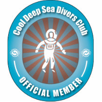 Cool Deep Sea Divers Club photo sculptures by busybees Cool Deep Sea Divers Club photo sculptures