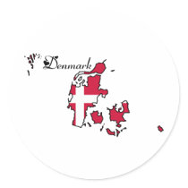 Cool Denmark stickers