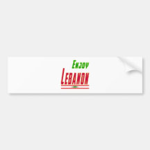 Cool Designs For Lebanon Bumper Stickers