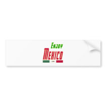 Cool Designs For Mexico Bumper Sticker