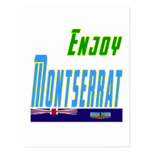 Cool Designs For Montserrat Postcards