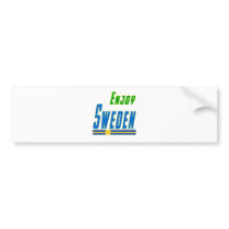 Cool Designs For Sweden Bumper Sticker