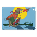 Cool Dinosaur Kid on Skateboard by Rich Patric ipad mini cases