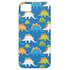 Cool Dinosaurs iPhone 5 Case Blue