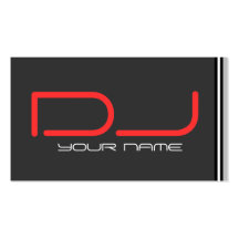 Cool DJ Business Card