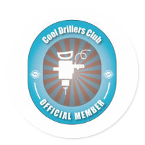 Cool Drillers Club stickers by busybees Cool Drillers Club stickers