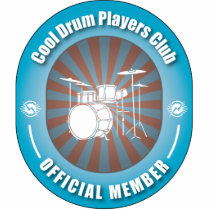 Cool Drum Players Club photo sculptures by busybees Cool Drum Players Club photo sculptures