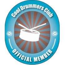 Cool Drummers Club photo sculptures by busybees Cool Drummers Club photo sculptures