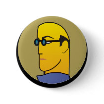 Cool Dude buttons by frengi Cool Dude buttons