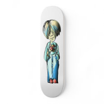 Cool Dude Digital Art Skateboard
