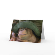 Cool Dude in Army Hat cards by Rebecca_Reeder Cool Dude in Army Hat cards