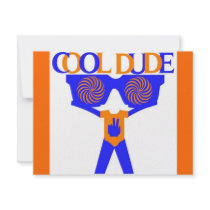 COOL DUDE INVITATION