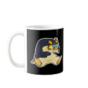 cool dude penguin mugs