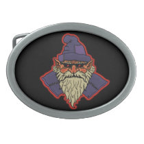 cool dwarf fantasy belt buckle