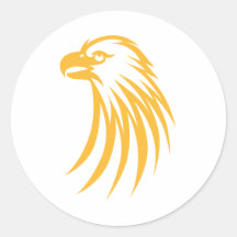 Cool Eagle Icon Logo Shirt Stickers