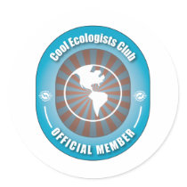 Cool Ecologists Club stickers