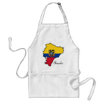 Cool Ecuador aprons by worldtees Cool Ecuador aprons