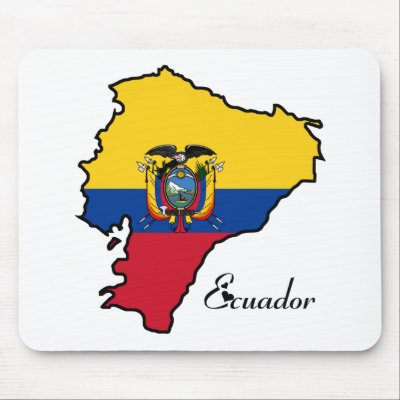 Cool Ecuador Mouse Mat by worldtees