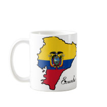 Cool Ecuador mugs by worldtees Cool Ecuador mugs