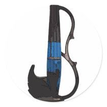 Cool Electric Violin Sticker! by stringsavvy Cool Electric Violin Sticker!