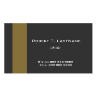 Cool, elegant, black business card business card template