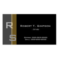 cool, elegant simple black  business card business card templates