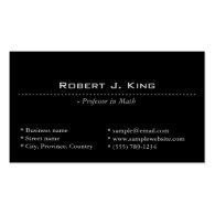 Cool,elegant,simple black business cards. business card templates