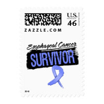 Cool Esophageal Cancer Survivor Postage Stamp