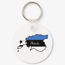 Cool Estonia keychains by worldtees Cool Estonia keychains