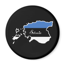 Cool Estonia magnets by worldtees Cool Estonia magnets