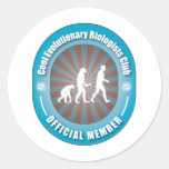 Cool Evolutionary Biologists Club Round Stickers