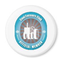 Cool Farmers Club magnets by busybees Cool Farmers Club magnets