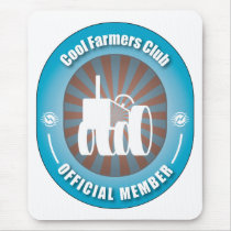 Cool Farmers Club mousepads by busybees Cool Farmers Club mousepads