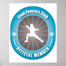 Cool Fencers Club Posters