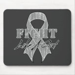 Cool Fight Like A Girl Brain Tumor mousepads