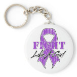 Cool Fight Like A Girl Crohn's Disease keychains