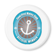 Cool First Mates Club magnets