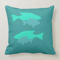 Cool Fish American MoJo Pillow pillows